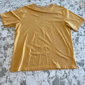 Ruffhewn yellow T-shirt (medium)